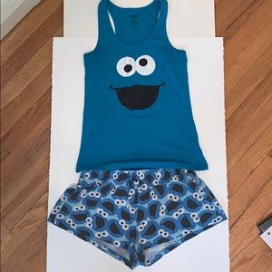 Cookie Monster Pajamas